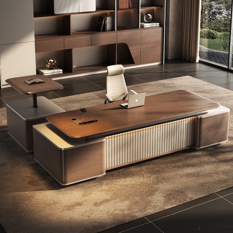 Office Furniture Custom - Orta Doğu tarzı yönetici masası, lüks