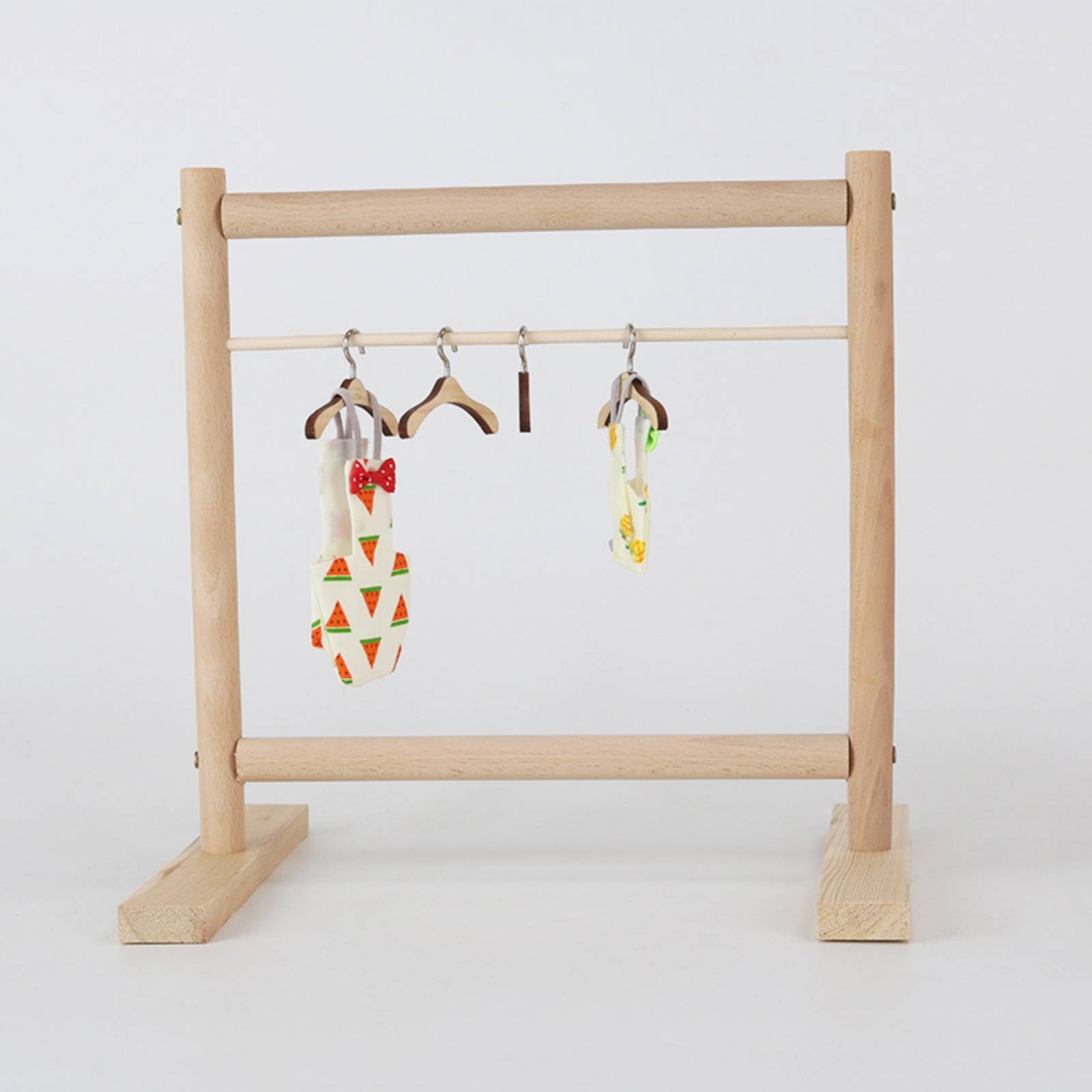 Coat Rack Standing - Ahşap Kuş Askılığı Ayaklı Ahşap Palto
