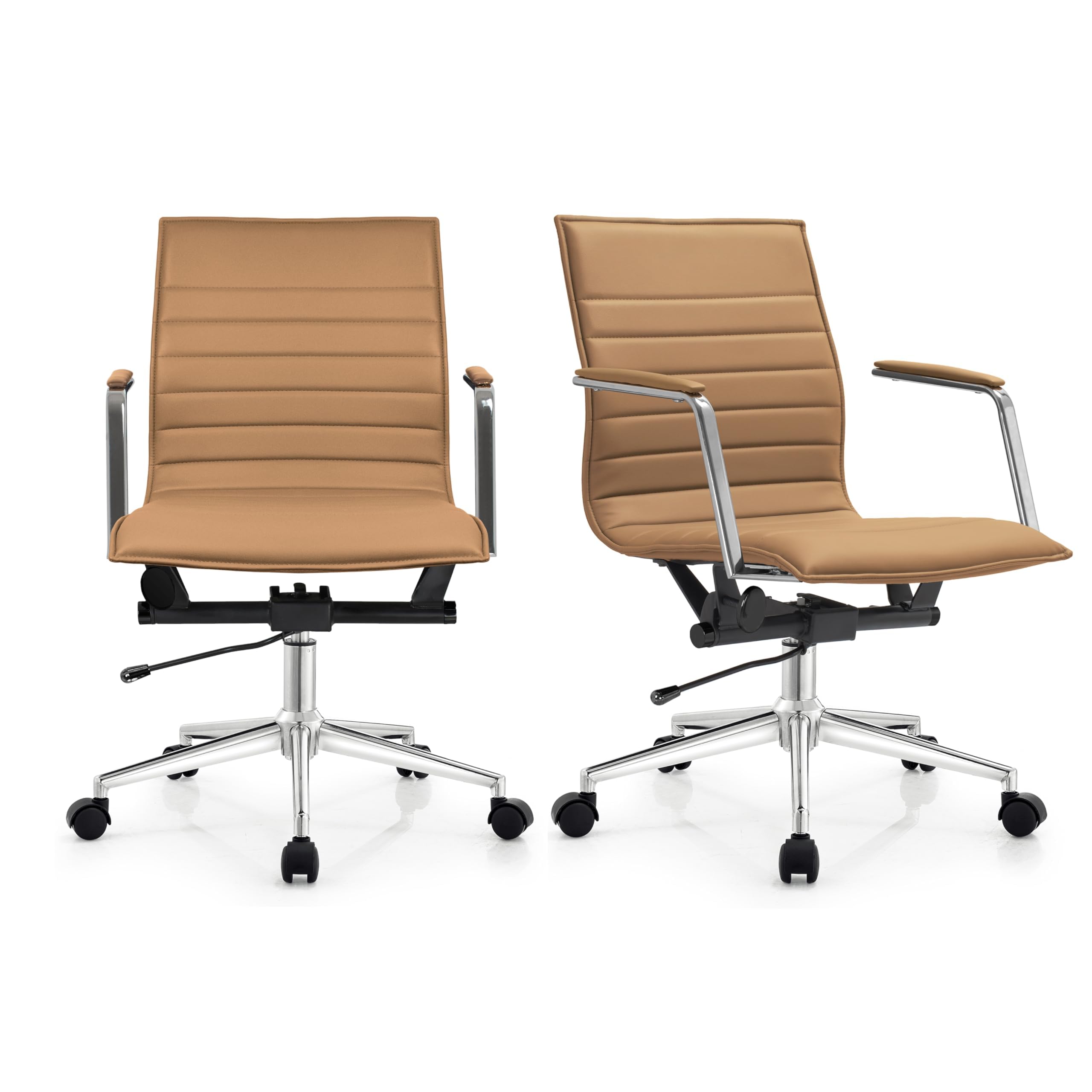 Task Chair Mid Back - 2'li Set Modern Ofis Çalışma Koltukları,
