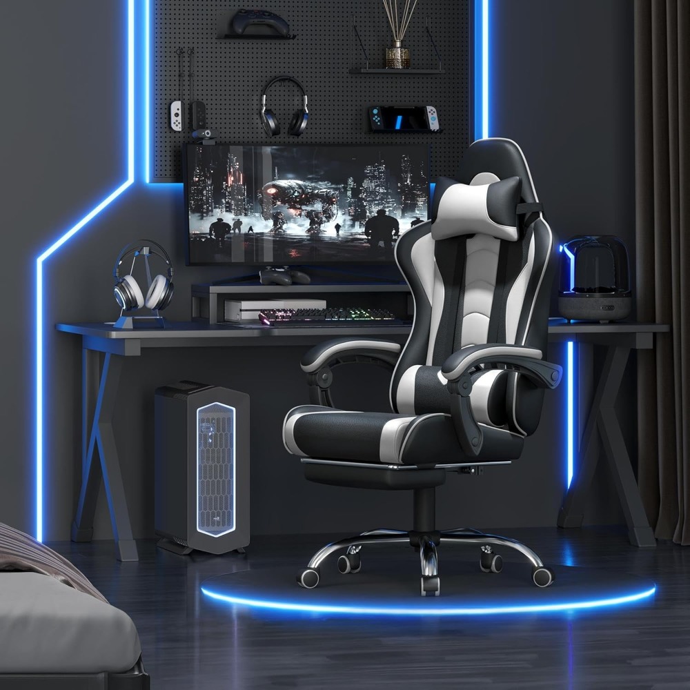 Office X Furniture - Döner Koltuk ve Başlıklı Özelleştirilebilir Ergonomik