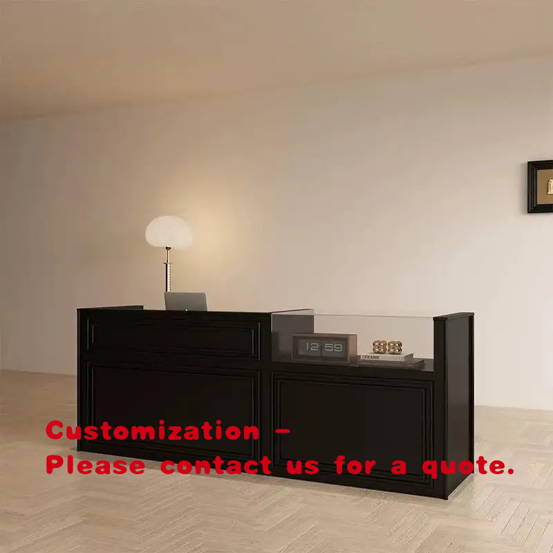 Office Furniture Custom - Özel Tasarım Modern Ofis Resepsiyon Masası