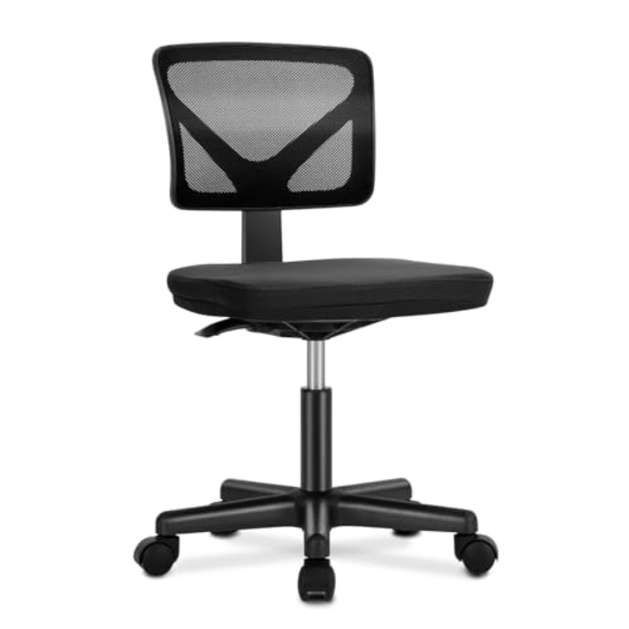 Task Chair Mid Back - Küçük Ofis Koltuğu Kolsuz, Ergonomik Ayarlanabilir
