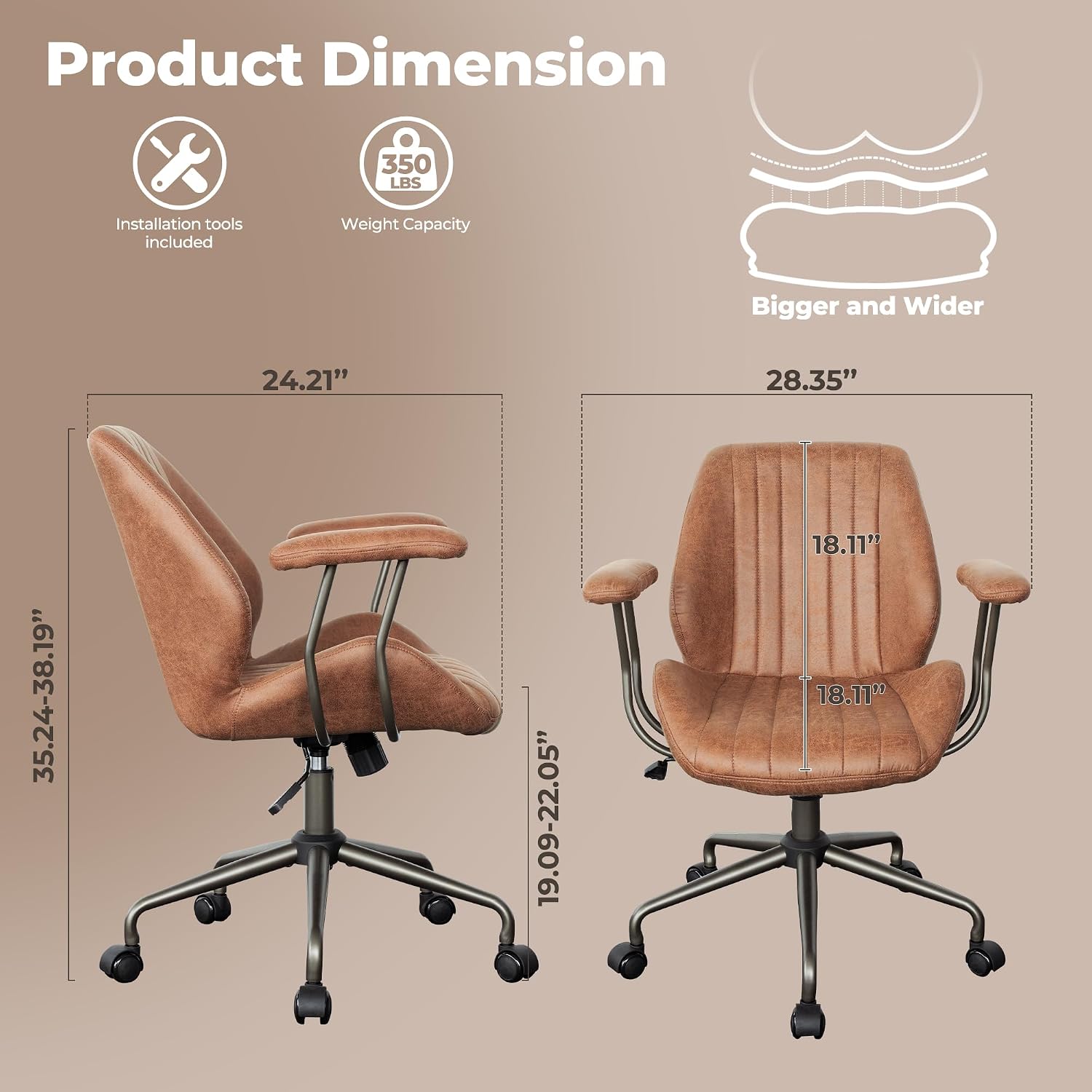 Orta Sırtlı Ergonomik Ofis Kol - Task Chair Mid Back incelemesi ve fiyatı