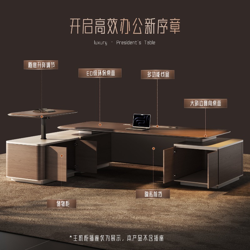 Orta Doğu tarzı yönetici masas - Office Furniture Custom incelemesi ve fiyatı
