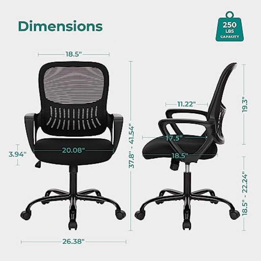Ev Ofis Koltuğu, Orta Sırtlı B - Task Chair Mid Back incelemesi ve fiyatı