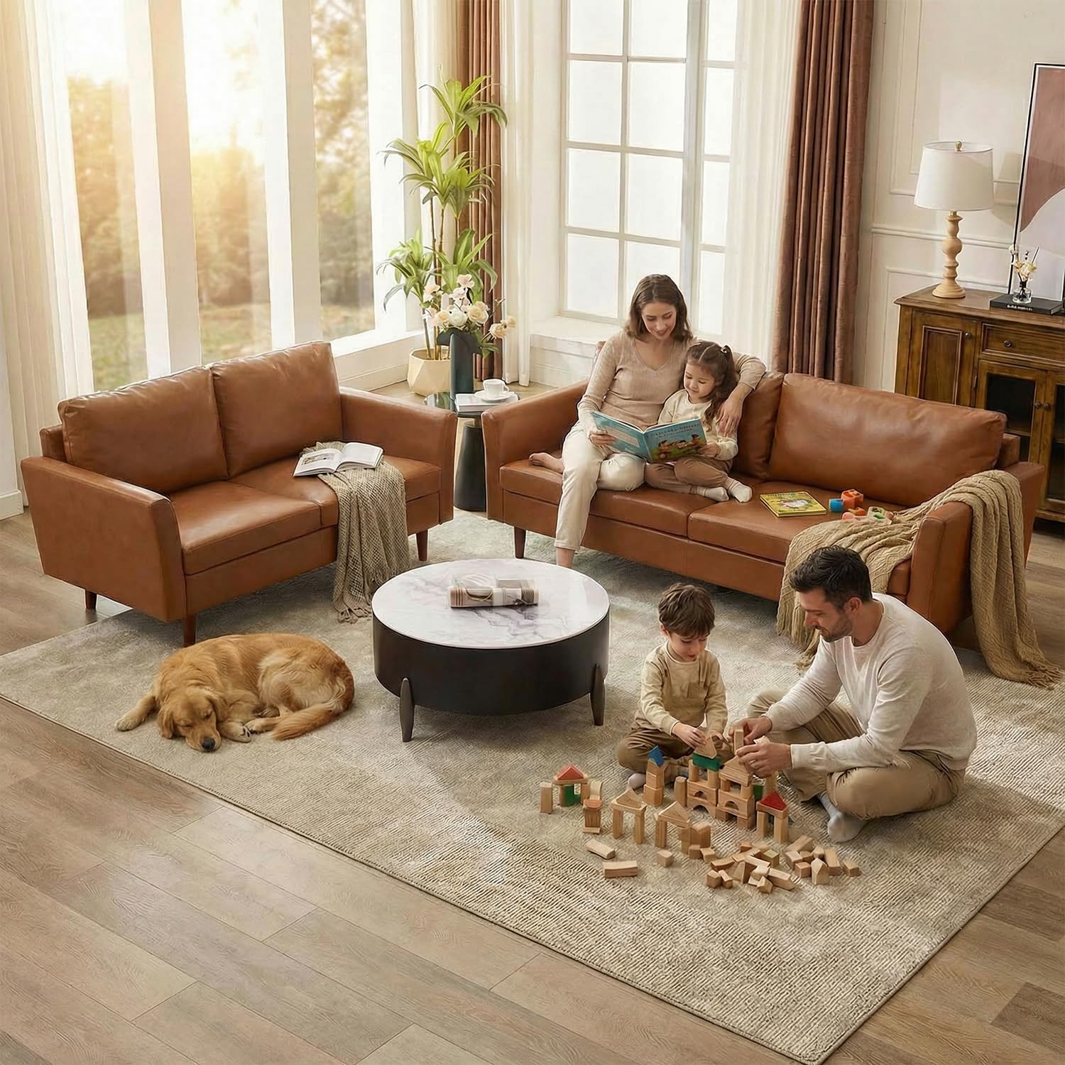 80 inç Suni Deri Kanepe, Orta  - Office Furniture Custom incelemesi ve fiyatı