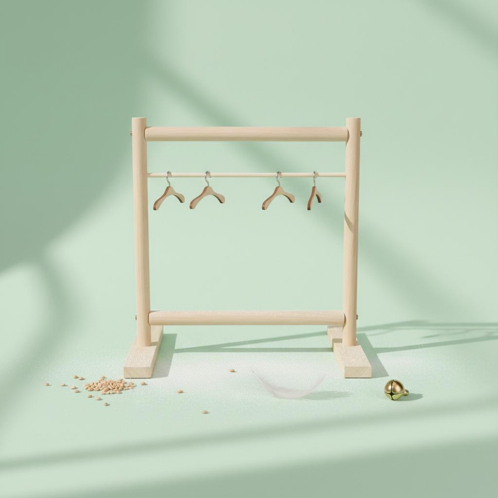 Ahşap Kuş Askılığı Ayaklı Ahşa - Coat Rack Standing incelemesi ve fiyatı