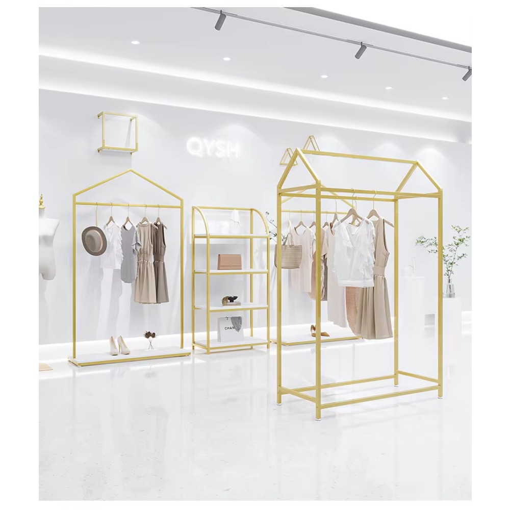 Parlak Altın Paslanmaz Çelik G - Coat Rack Standing incelemesi ve fiyatı
