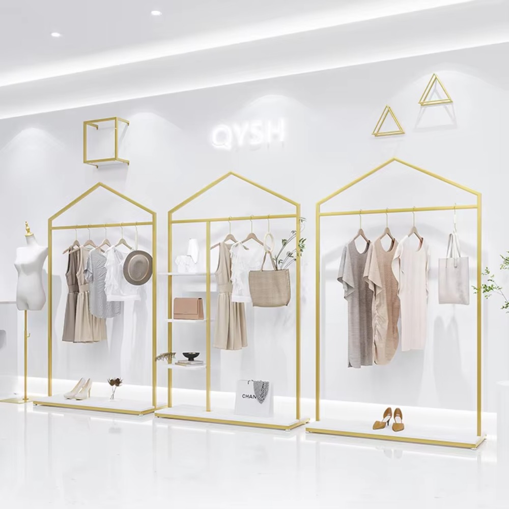 Parlak Altın Paslanmaz Çelik G - Coat Rack Standing incelemesi ve fiyatı