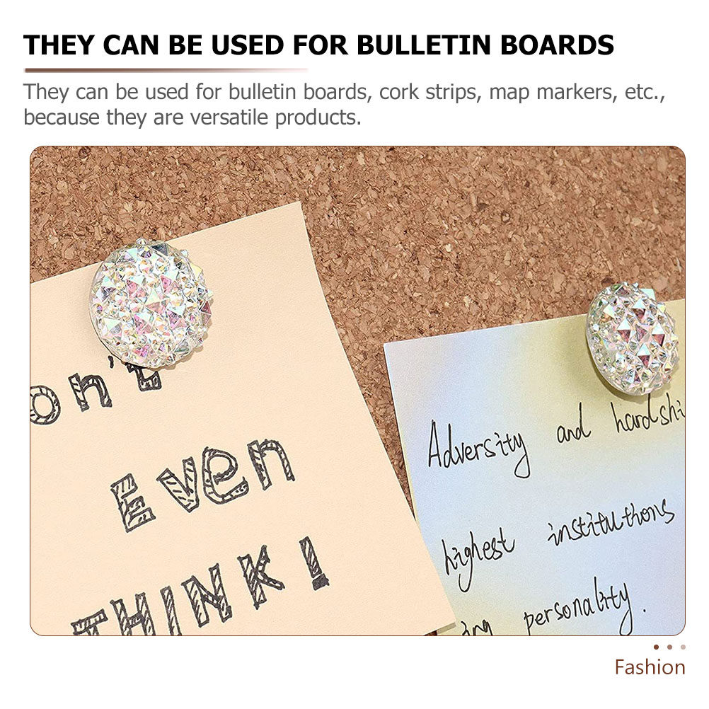 10 Adet Rhinestone Başparmak R - Bulletin Board Cork incelemesi ve fiyatı