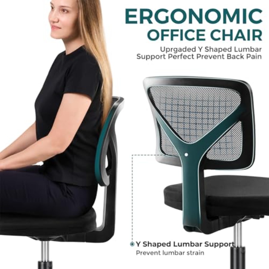 Küçük Ofis Koltuğu Kolsuz, Erg - Task Chair Mid Back incelemesi ve fiyatı