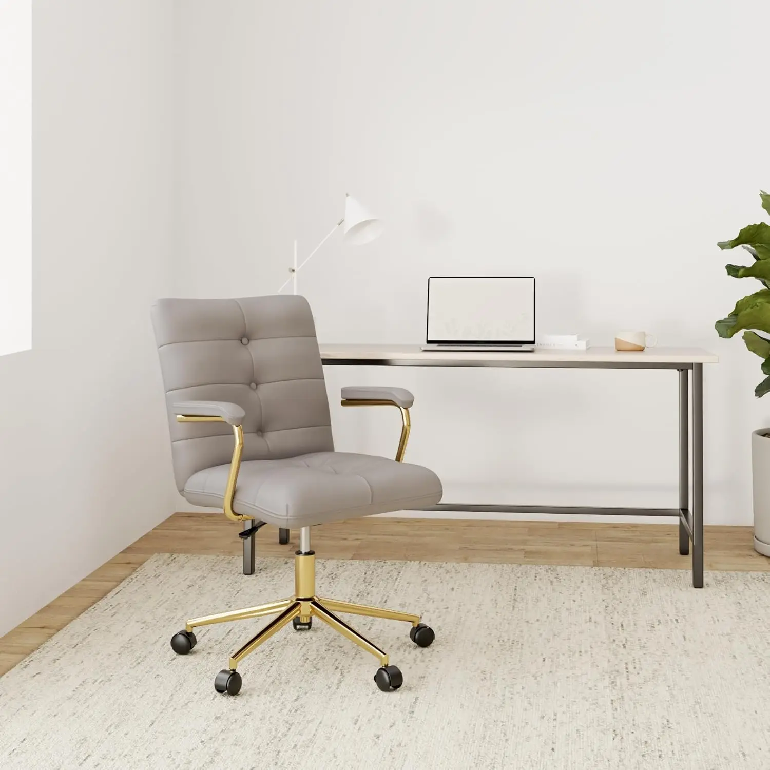 Kadife Ev Ofis Çalışma Koltuğu - Task Chair Mid Back incelemesi ve fiyatı